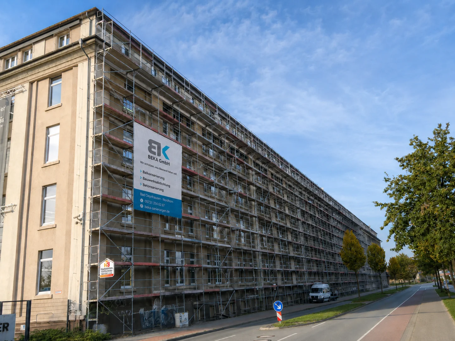 BEKA GmbH – Balkonsanierung und Bauwerksabdichtung in Bad Oeynhausen